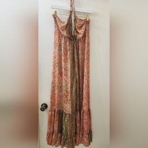 New Karma Highway Bohemian Paisley Maxi Dress, One Size.